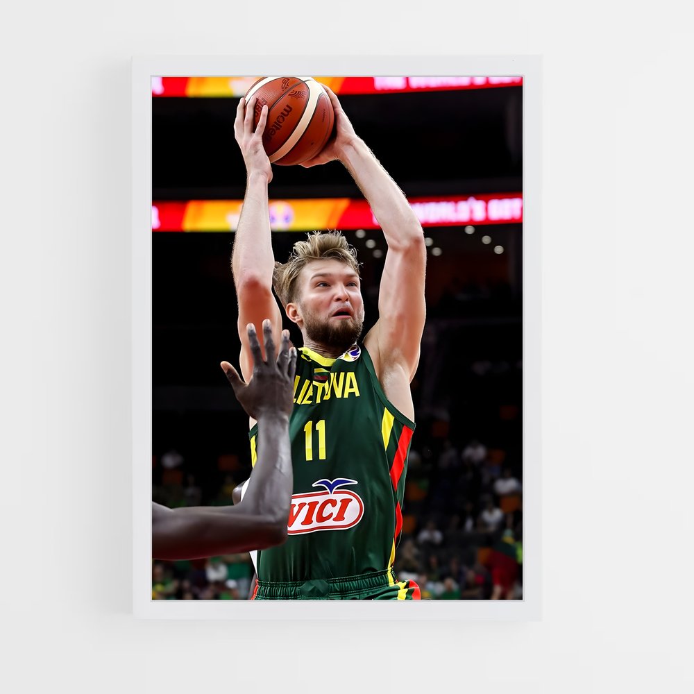 Poster Le Tir du Champion – affiche Basketball (vue 3)